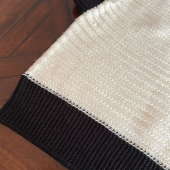 NWT Rebecca Minkoff Colorblock Rib Poncho - Picture 5 of 8